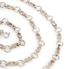 Charger l'image dans la galerie, Sautoir en argent de la maison  Hermes nœuds marin,modèle Audierne