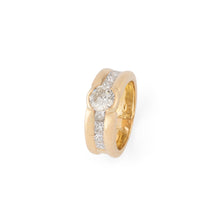 Charger l'image dans la galerie, Bague solitaire ornée d'un diamant taille brillant d'environ 1,21 cts