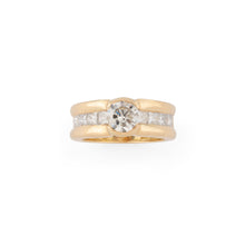 Charger l'image dans la galerie, Bague solitaire ornée d'un diamant taille brillant d'environ 1,21 cts
