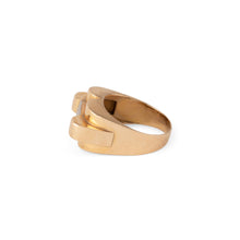 Charger l'image dans la galerie, Bague Tank en or jaune et diamants
