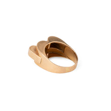 Charger l'image dans la galerie, Bague Tank en or jaune et diamants