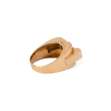 Charger l'image dans la galerie, Bague Tank en or jaune et diamants