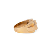 Charger l'image dans la galerie, Bague Tank en or jaune et diamants