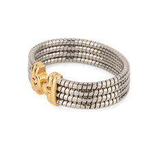 Charger l'image dans la galerie, Bracelet de la Maison Bvlgari,collection Parentesi en acier et or jaune