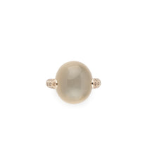 Charger l'image dans la galerie, Bague or gris modèle Luna de la maison Pomellato en calcédoine et diamant.