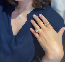 Charger l'image dans la galerie, Bague Tank en or jaune et diamants