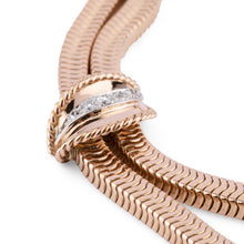 Charger l'image dans la galerie, Collier or jaune double rang maillon lisse