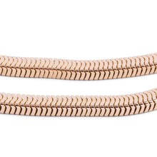 Charger l'image dans la galerie, Collier or jaune double rang maillon lisse