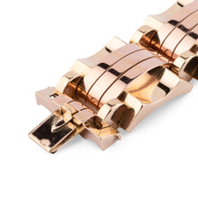 Charger l'image dans la galerie, Bracelet tank or jaune et rose