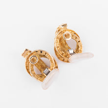 Charger l'image dans la galerie, Boucles d'oreilles or jaune signée Hermès