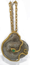 Charger l'image dans la galerie, Pendentif serpent en or jaune