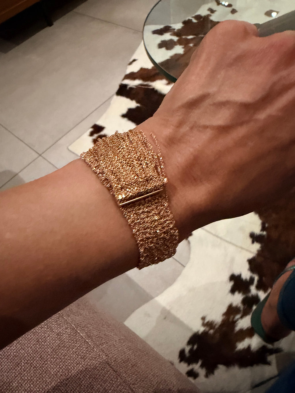 Bracelet Boucheron "Delilah" en or jaune