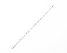 Charger l&#39;image dans la galerie, Bracelet Rivière en Or gris orné de diamant
