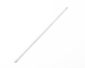 Bracelet Rivière en Or gris orné de diamant