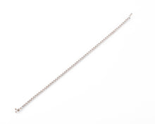 Charger l&#39;image dans la galerie, Bracelet Rivière en Or gris orné de diamant
