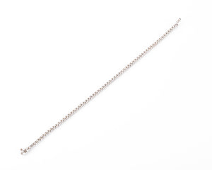 Bracelet Rivière en Or gris orné de diamant