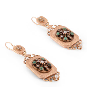 Boucles d'oreilles Napoleon III