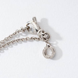 Collier de la maison Bvlgari, collection B.Zero1 en or gris