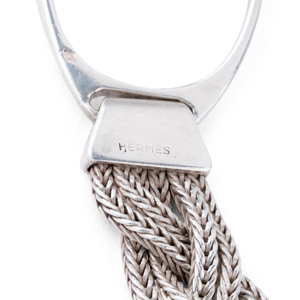 Bracelet Hermès modèle Etrier en argent