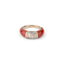 Charger l&#39;image dans la galerie, Bague Van Cleef &amp; Arpels, collection Philippine en corail
