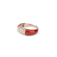 Charger l&#39;image dans la galerie, Bague Van Cleef &amp; Arpels, collection Philippine en corail
