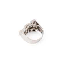 Charger l&#39;image dans la galerie, Bague en platine Art Déco
