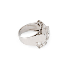 Charger l&#39;image dans la galerie, Bague en platine Art Déco
