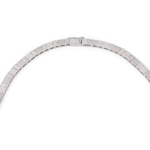 Collier en or gris et diamant