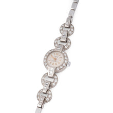 Charger l&#39;image dans la galerie, Montre Platine et Diamants 1930
