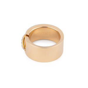 Bague Chaumet or jaune et diamant modèle lien