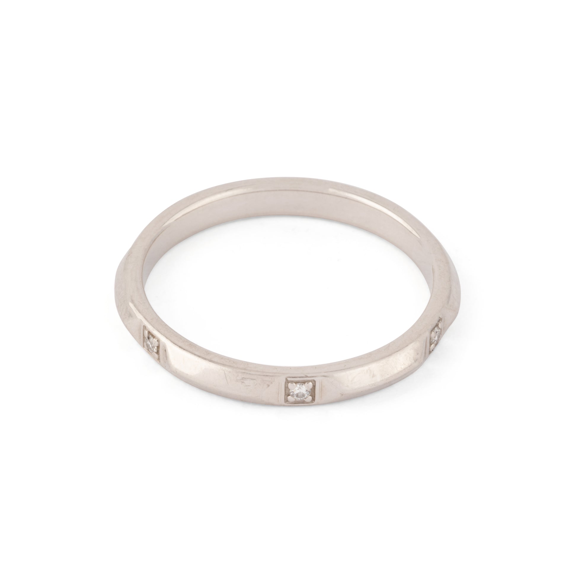 Alliance en platine de la maison Tiffany& Co