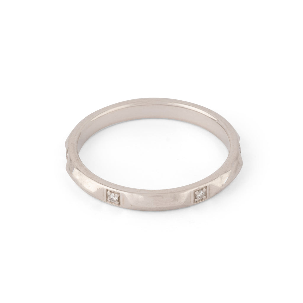 Alliance en platine de la maison Tiffany& Co