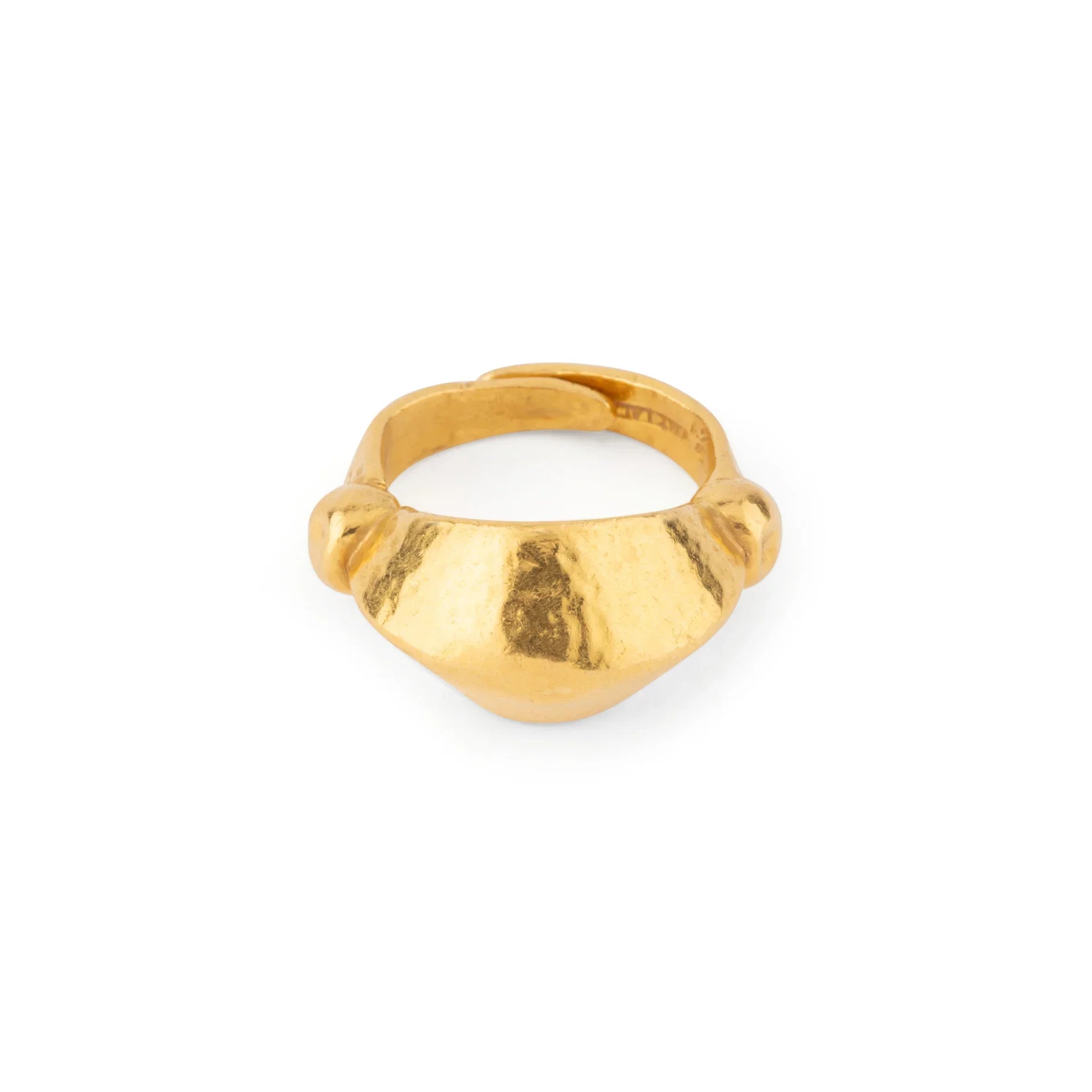 Bague en or 22k du créateur grec Ilias Lalaounis.