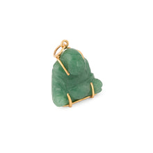 Charger l&#39;image dans la galerie, Pendentif représentant un Bouddha sculpté en l&#39;aventurine
