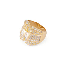 Charger l&#39;image dans la galerie, Bague or jaune et diamant
