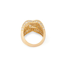 Charger l&#39;image dans la galerie, Bague or jaune et diamant
