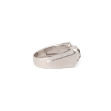 Charger l&#39;image dans la galerie, Bague platine Art déco et diamant
