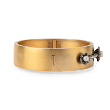 Charger l&#39;image dans la galerie, Bracelet jonc or jaune Napoleon III en perles
