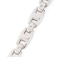 Charger l&#39;image dans la galerie, Bracelet en argent de la Maison Hermès du modèle Cassiopé
