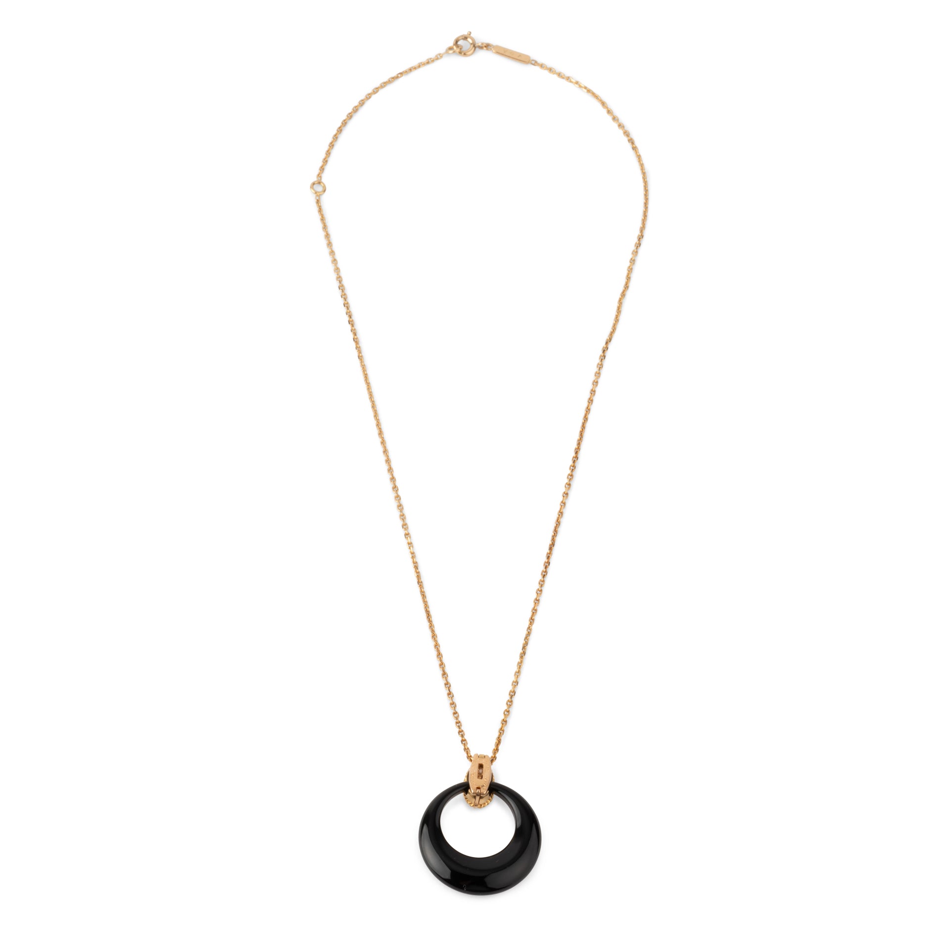 Pendentif or jaune et diamant de la maison Van Cleef and Arpels
