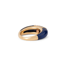 Charger l&#39;image dans la galerie, Bague Van Cleef &amp; Arpels, collection Philippine en or jaune et lapis-lazuli et diamants
