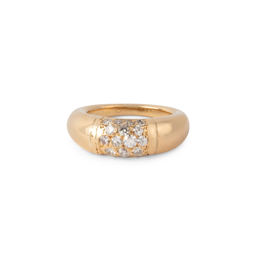Bague Van Cleef & Arpels, collection Philippine en or jaune et diamants