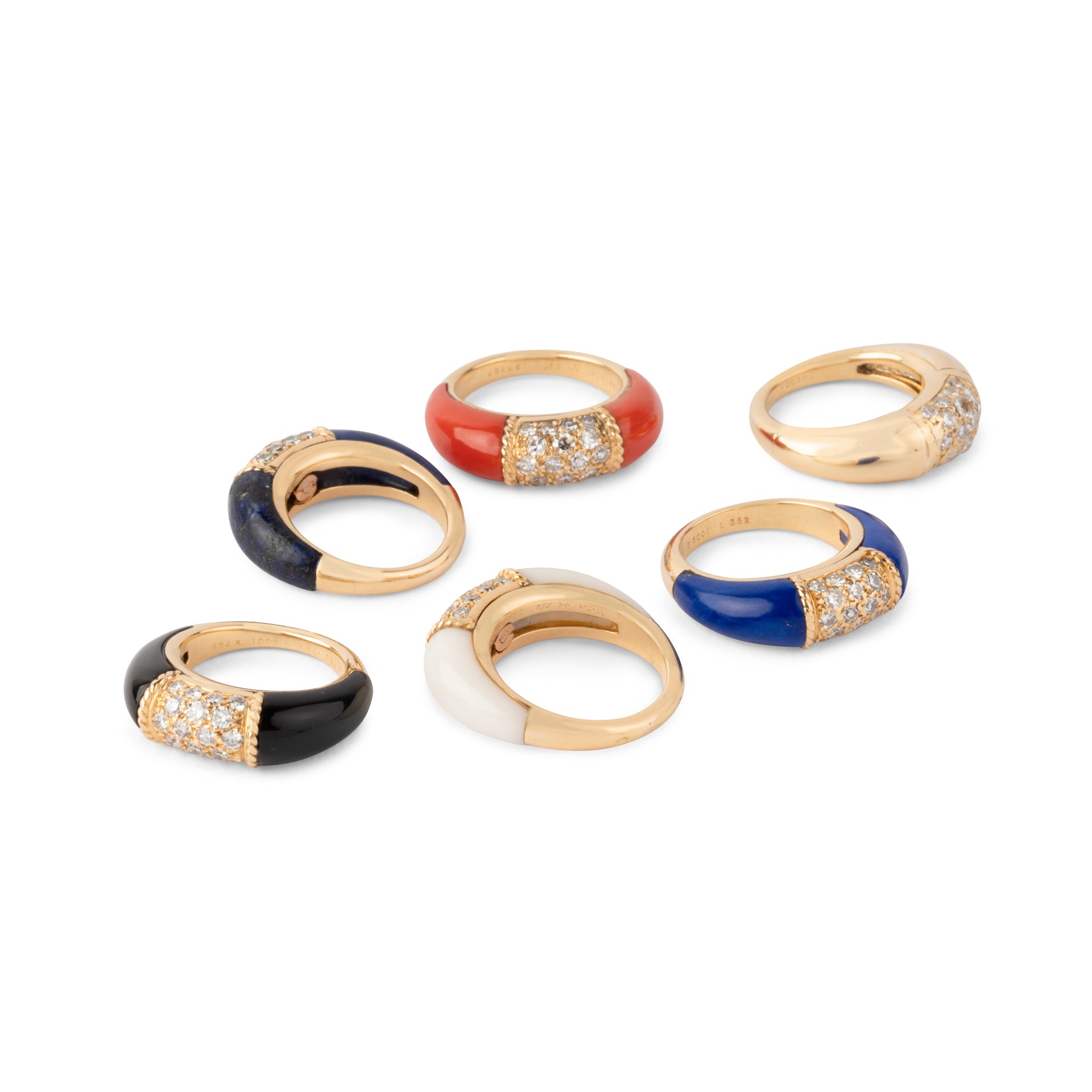 Bague Van Cleef &amp; Arpels, collection Philippine en corail