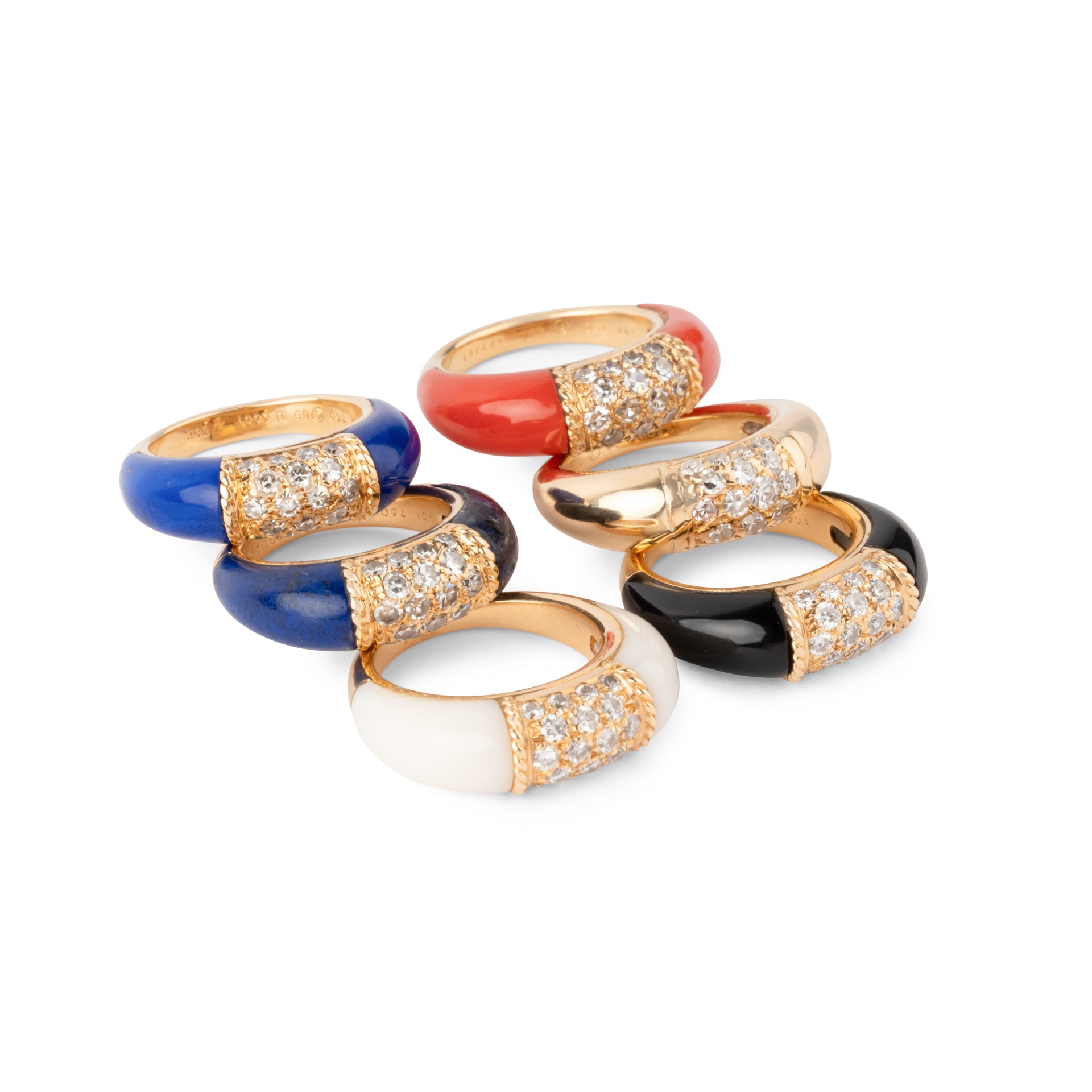 Bague Van Cleef &amp; Arpels, collection Philippine en corail