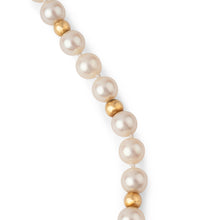 Charger l&#39;image dans la galerie, Collier perles Akoya et boule d&#39;or fermoir menottes de la maison Dinh Van
