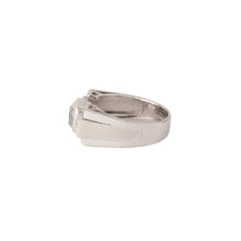 Charger l&#39;image dans la galerie, Bague platine Art déco et diamant

