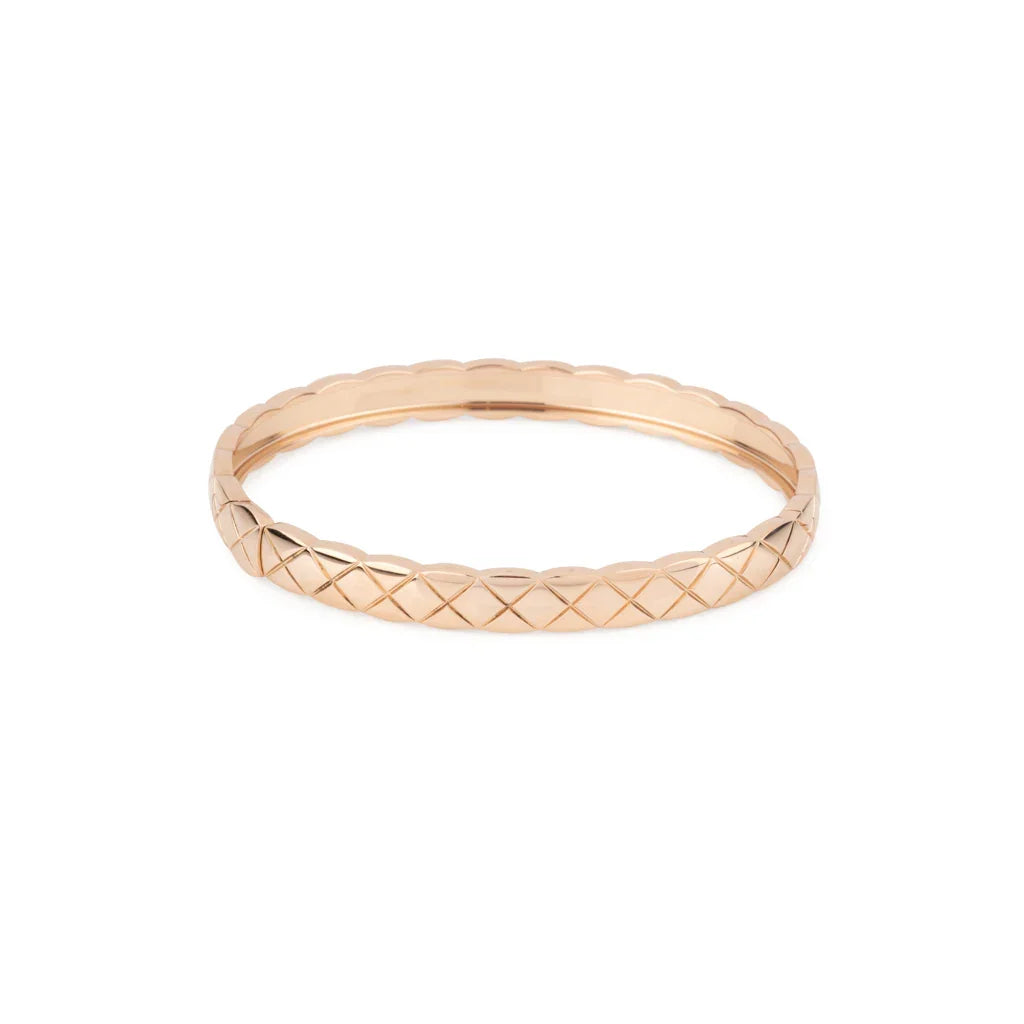 Bracelet en or rose de la maison Chanel, modèle Coco Crush