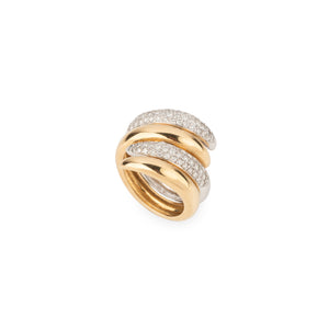 Bague de la maison Chaumet, collection Tango en diamant