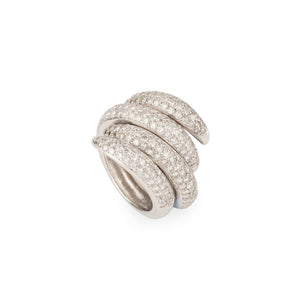 Bague de la maison Chaumet, collection Tango en diamant