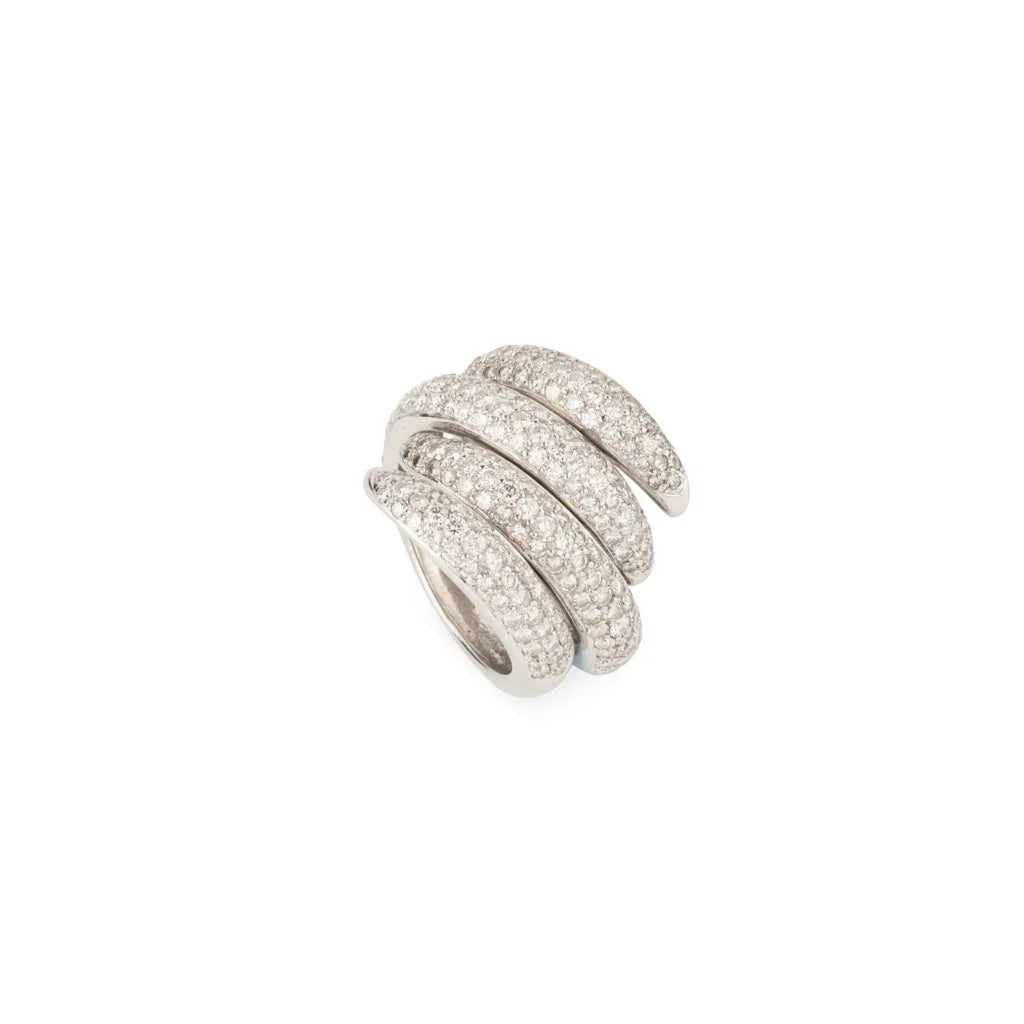 Bague de la maison Chaumet, collection Tango en diamant